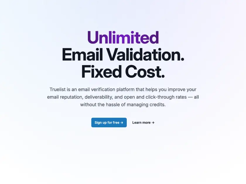 Truelist product image