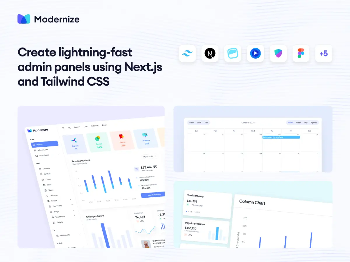 Flowbite Dashboard image number 21