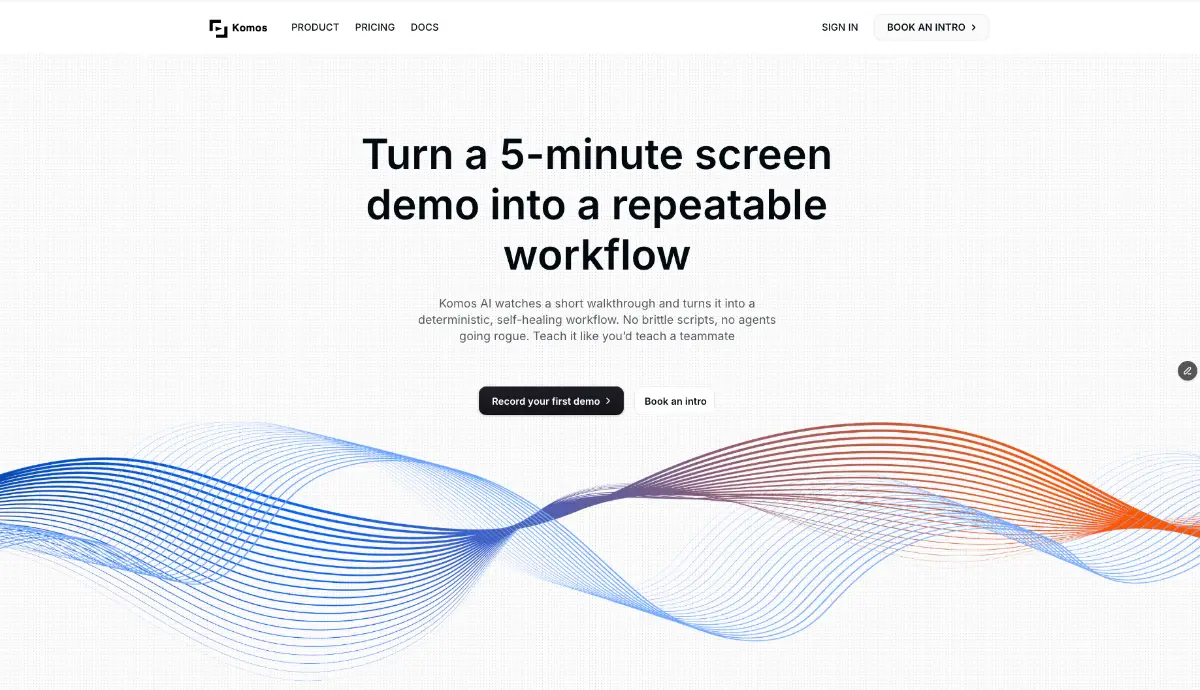 Komos AI product image