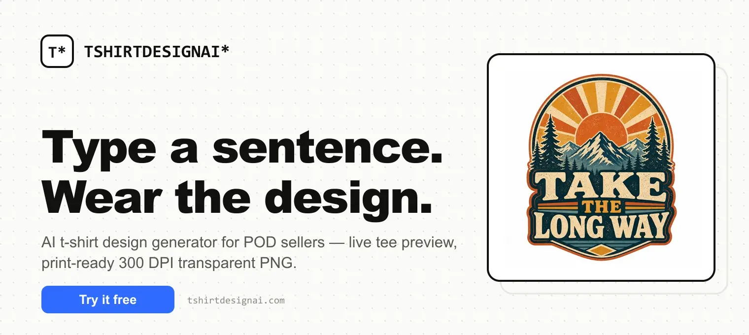 T-Shirt Design AI product image