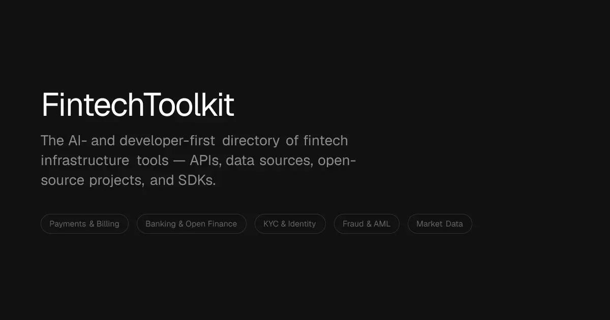 FintechToolkit product image