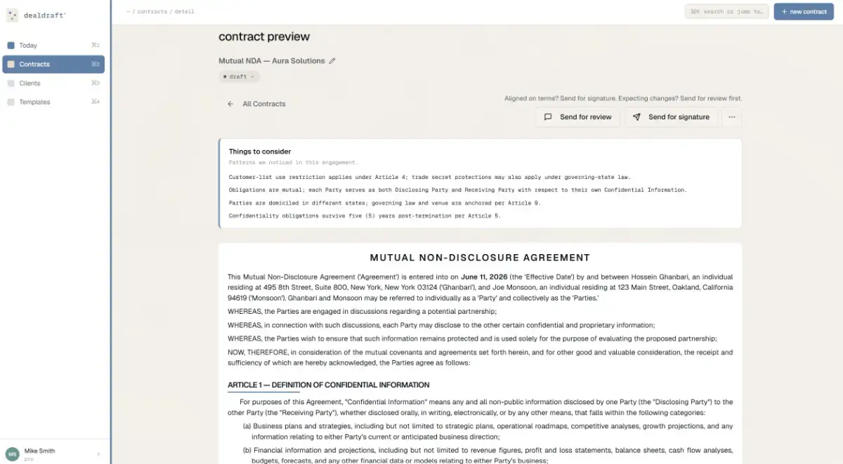 DealDraft image number 11
