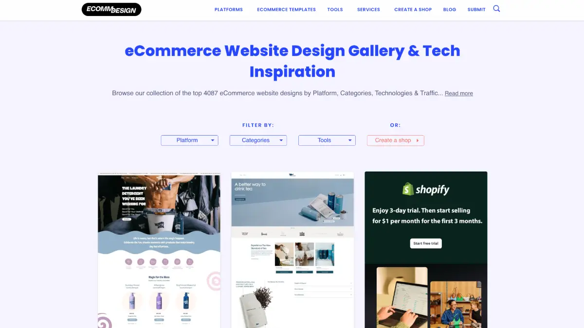 Ecommerce Design product image