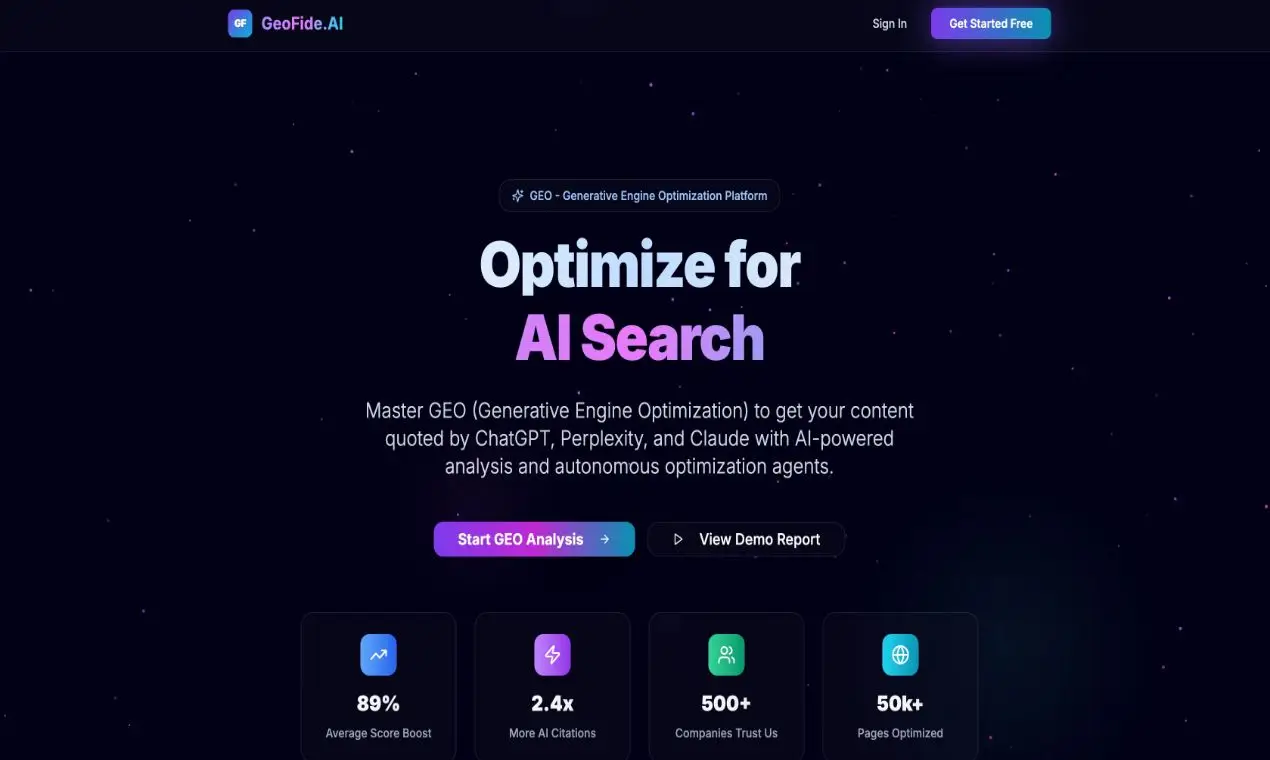 GeoFide AI product image