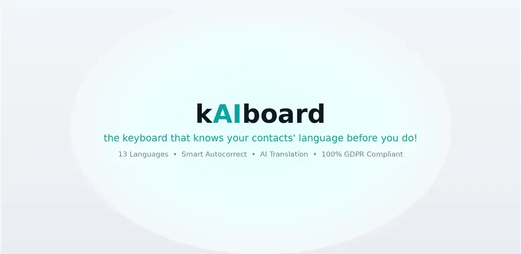 kAIboard - Auto Language Keyboard product image