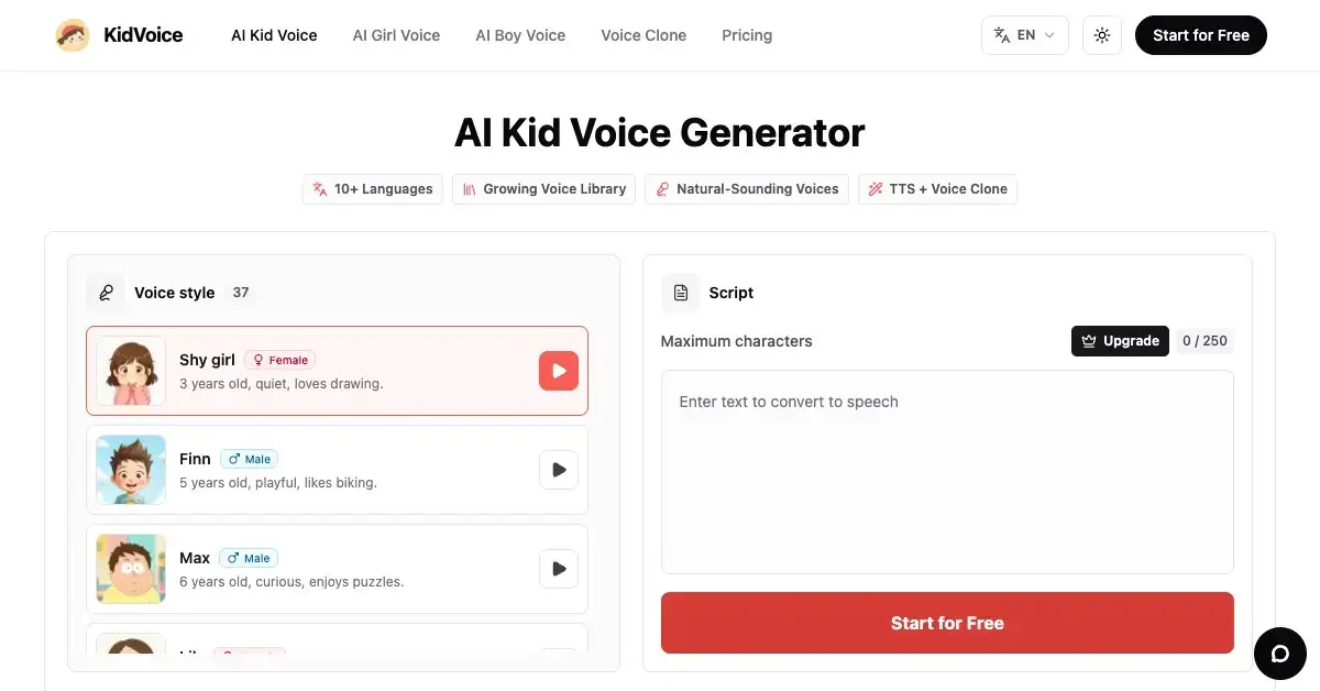KidVoice image number 01