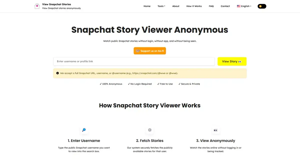 Snapchat Story Viewer and Downloader image number 11