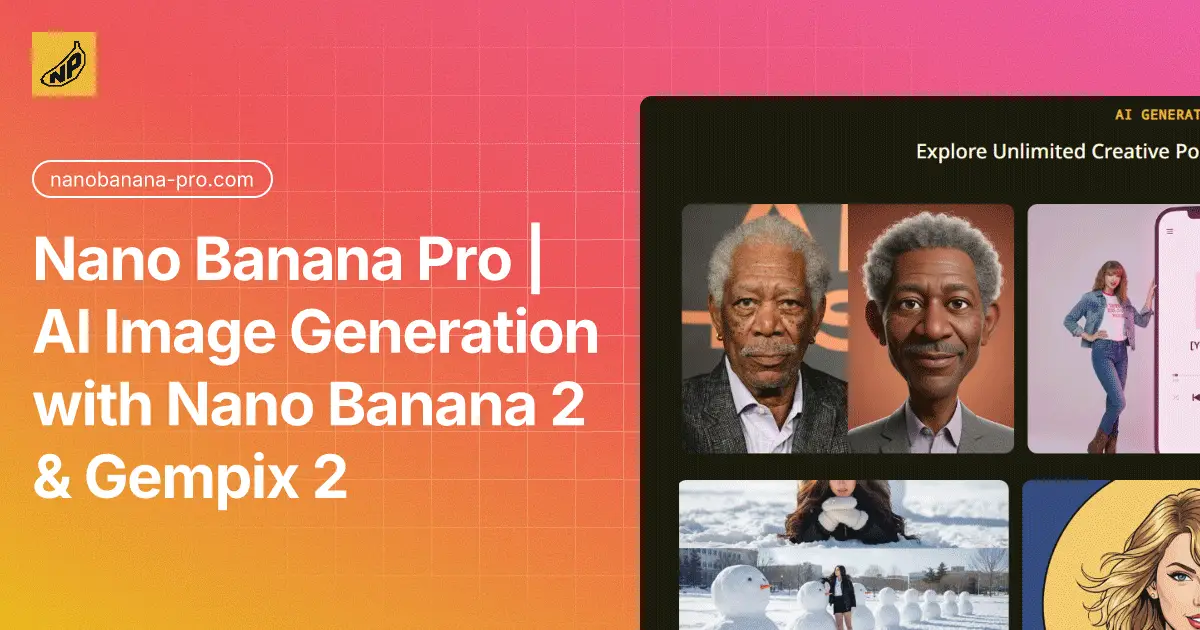 Nano Banana Pro product image