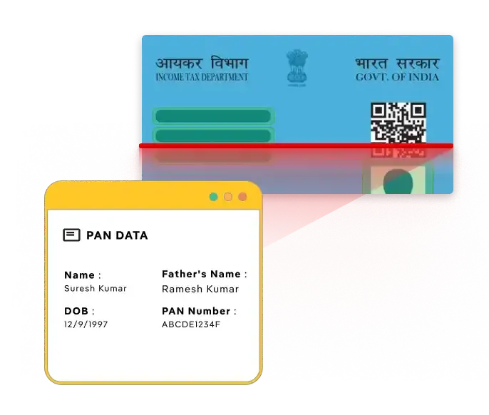 PAN OCR API product image