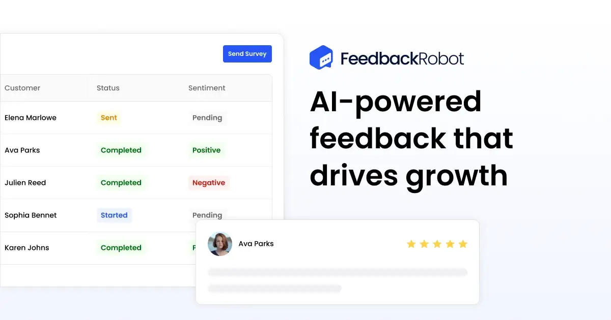 FeedbackRobot product image