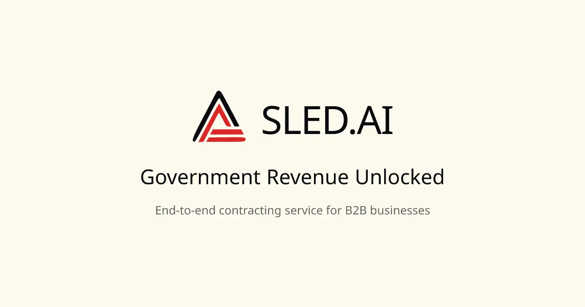 SLED AI product image