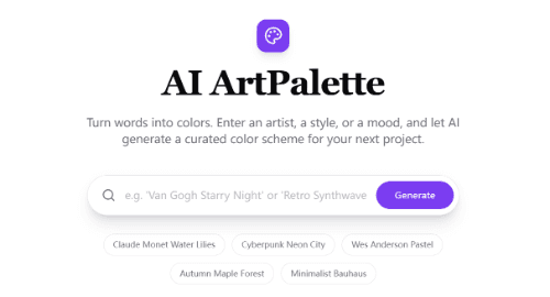AIArtPalette