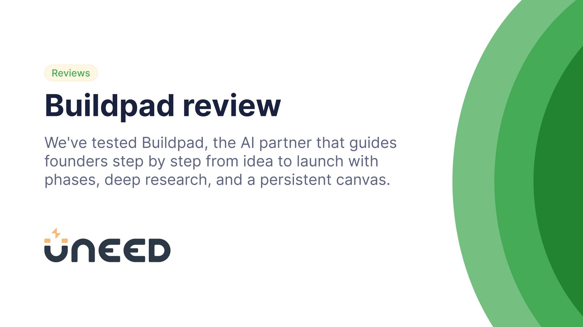 Buildpad Review - An AI Partner From Idea to Launch