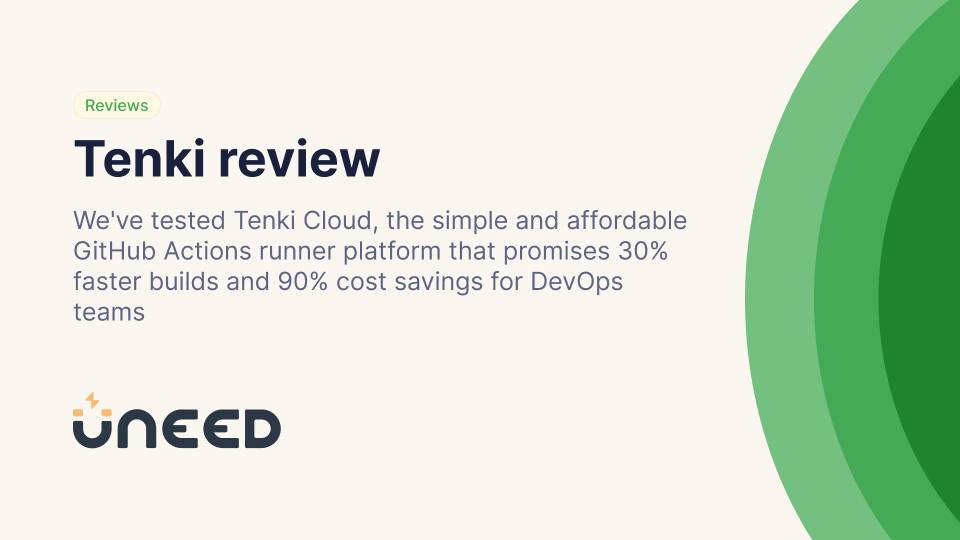 Tenki Review - Fast GitHub Actions at 90% Less Cost
